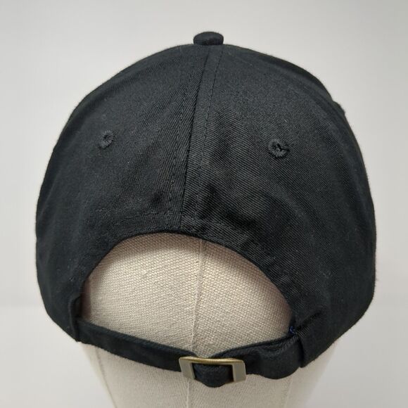 US Ecology Slideback Hat Black One Size Adjustable Embroidered 6 Panel Otto - Picture 5 of 9